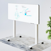 TT2 Height Adjustable Whiteboard Standing Desk